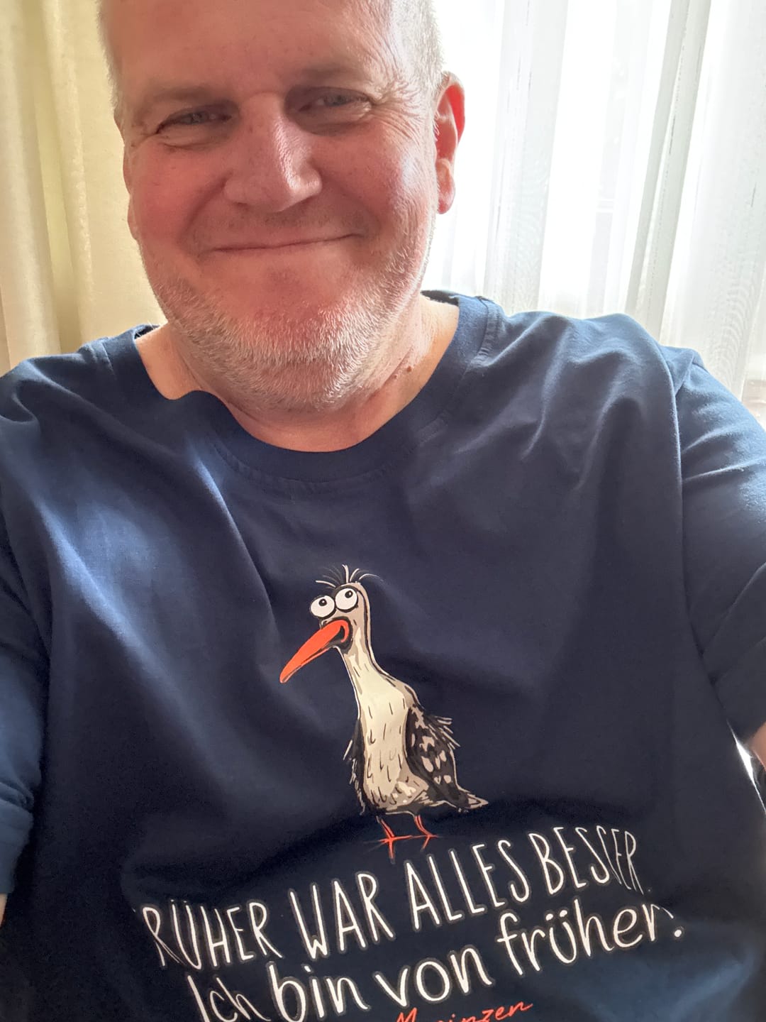 Customer photo review of Früher war Alles besser! · Unisex Premium Bio T-Shirt