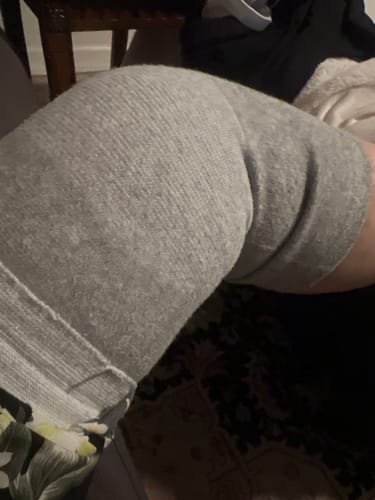 Customer photo review of Premium Bamboo Knee Sleeve (Single)