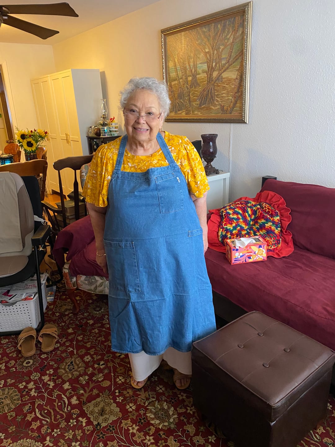 Customer photo review of Blue Denim | Plus