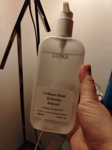Customer photo review of Bad Skin™ Korean Collagen Bomb Hydrating Ampoule