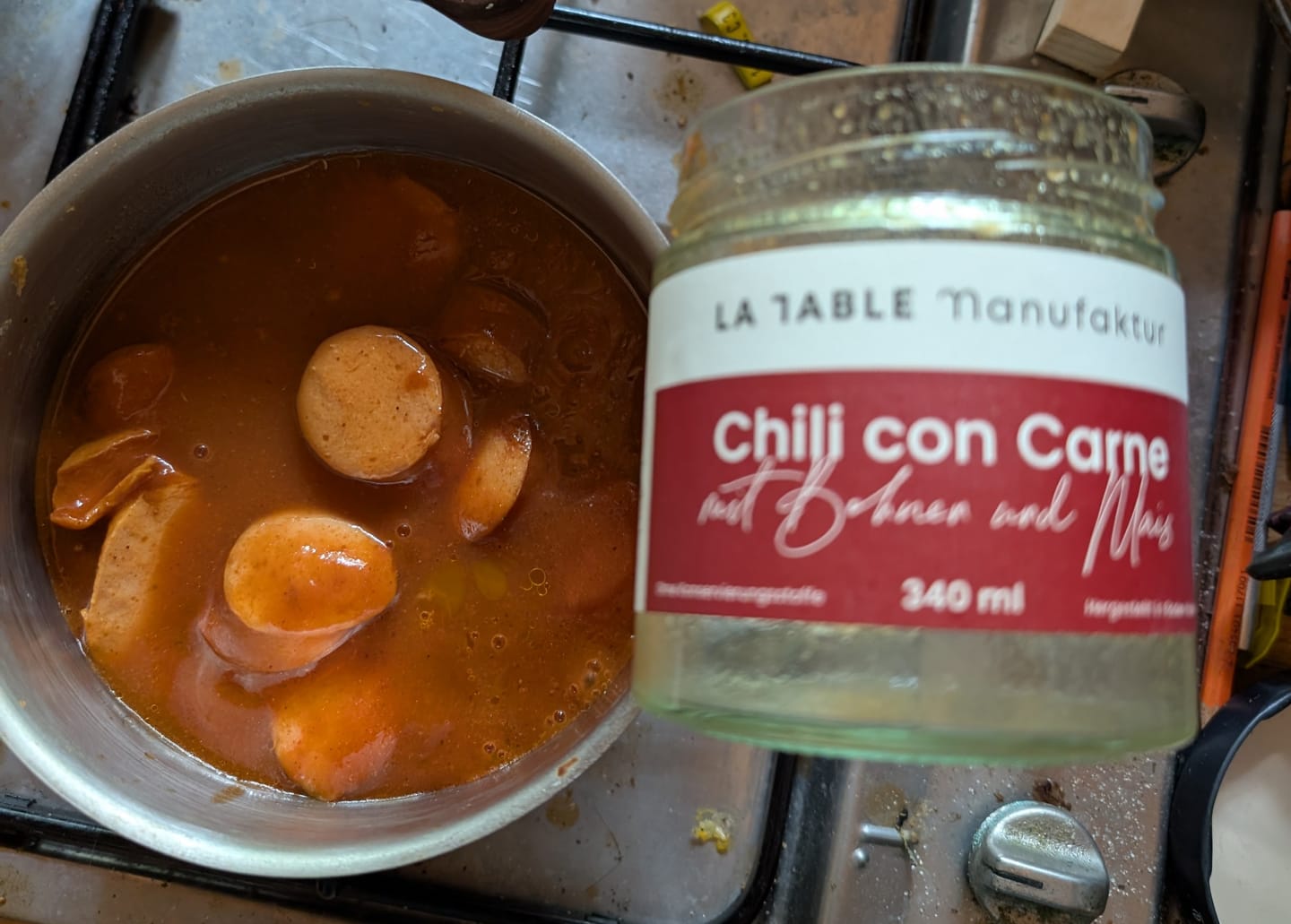 Customer photo review of Chili con Carne mit Bohnen und Mais