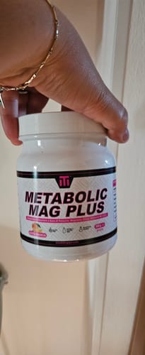 Customer photo review of Metabolic Mag PLUS 300gr polvere - Nuovo!