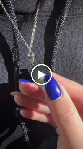 Customer video review of Soulmate Custom Engraved Photo Tag Necklace