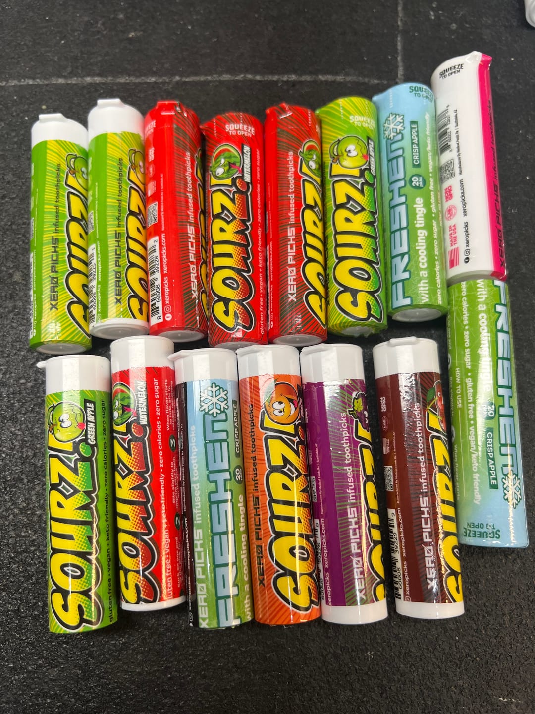 Customer photo review of Sourz Variety - 5 Pack