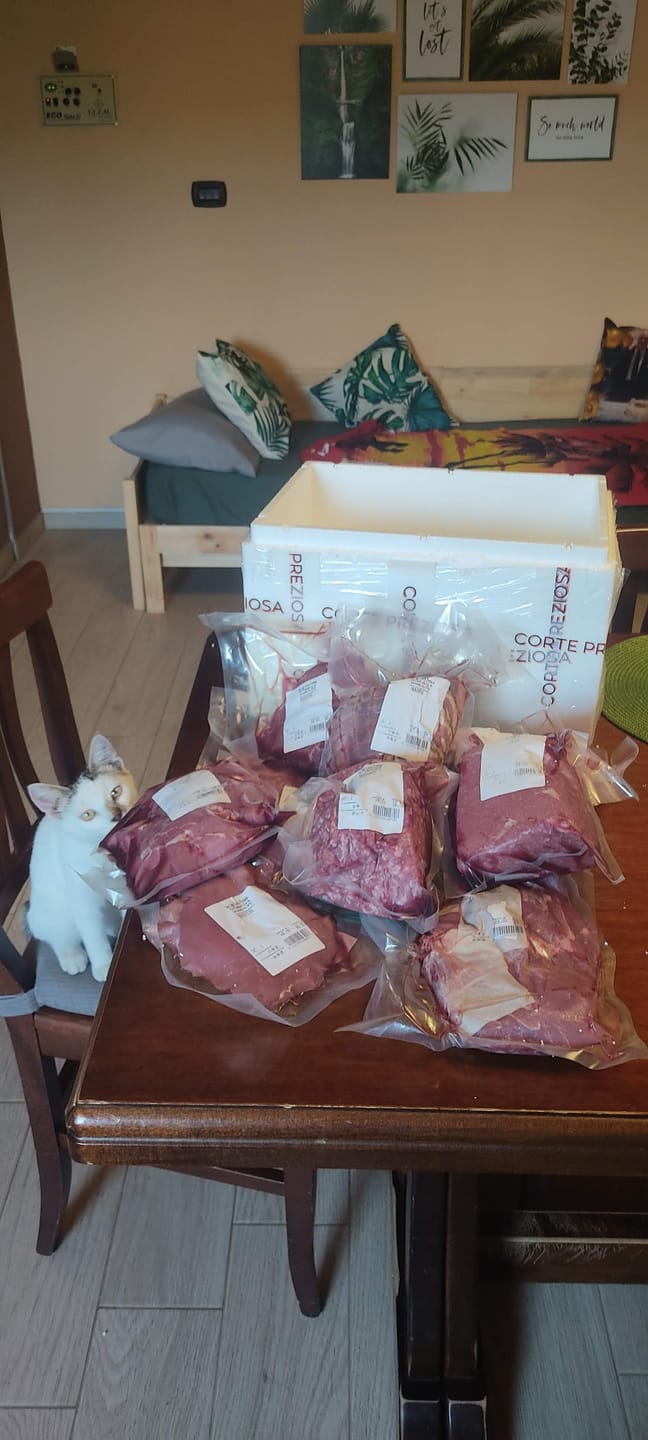 Customer photo review of Pacco Famiglia Scottona 6 Kg Grassfed