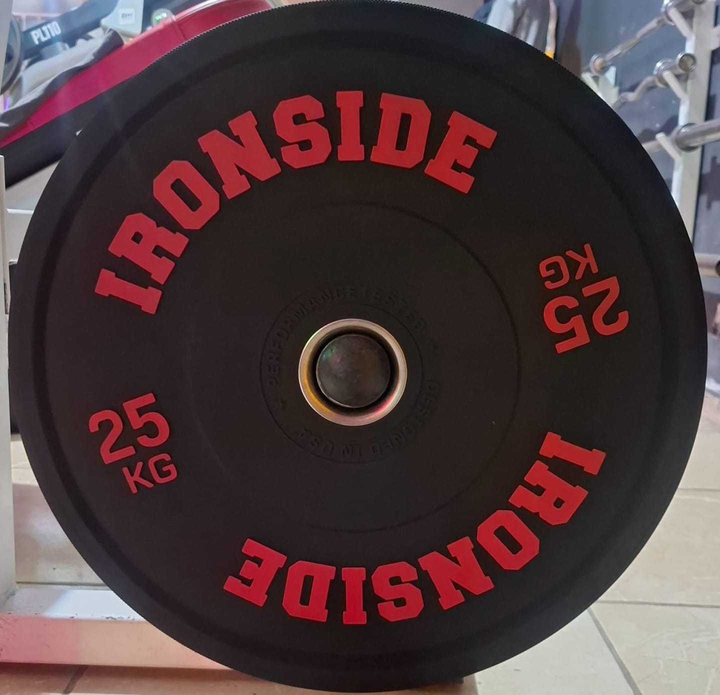 Customer photo review of Disco Olímpico Pro Bumper IRONSIDE (KG)