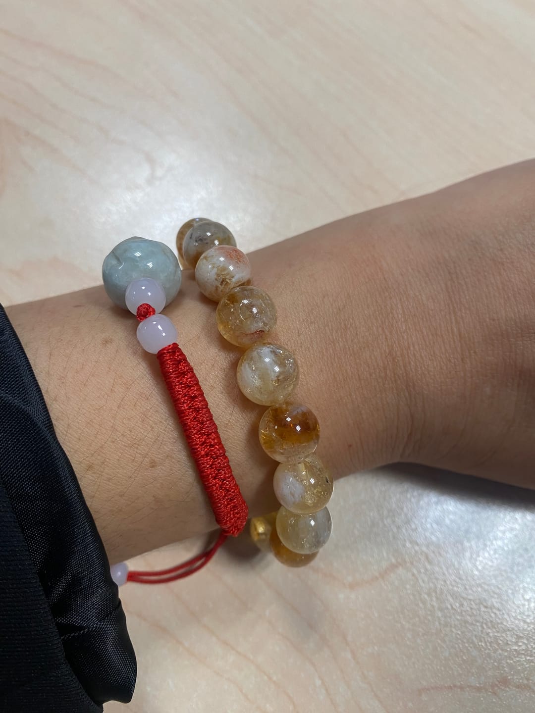 Customer photo review of Citrine Feng Shui Charm for Abundance - Success - Dispels Negativity