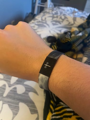Customer photo review of Daily Bible Verse Wristband