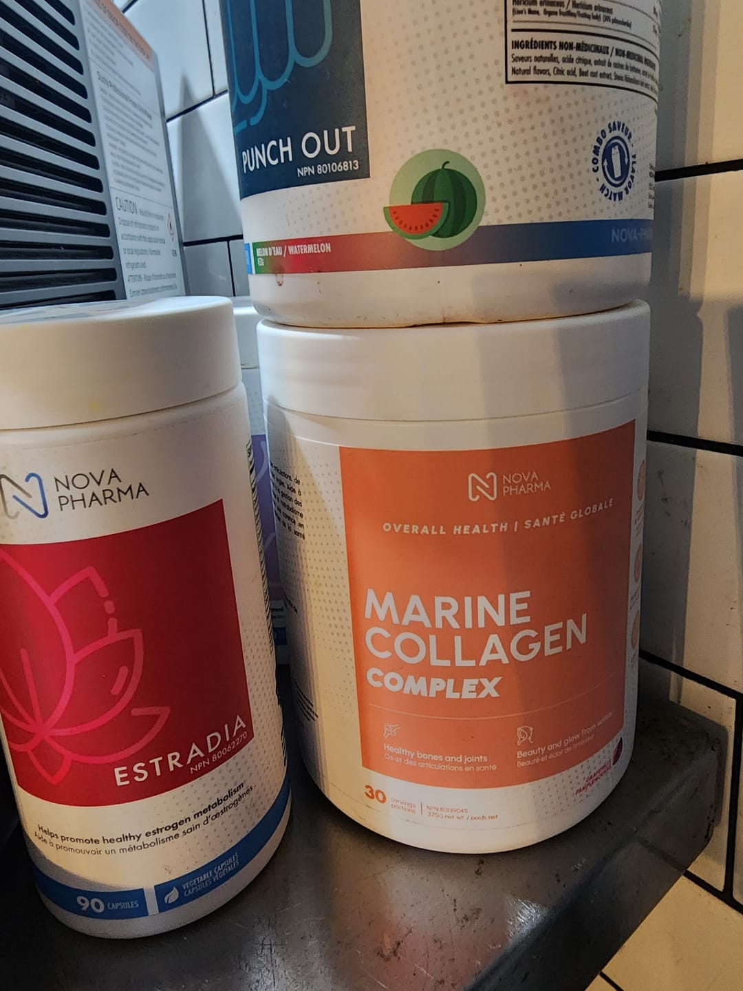 Customer photo review of Marine Collagen Complex With Hyaluronic Acid, Vitamin C and Biotin - 30 servings