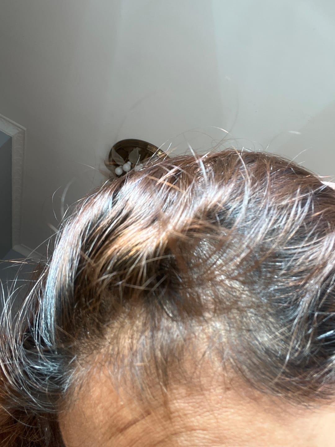 Customer photo review of Rosemary & Castor Oil for Hair Growth