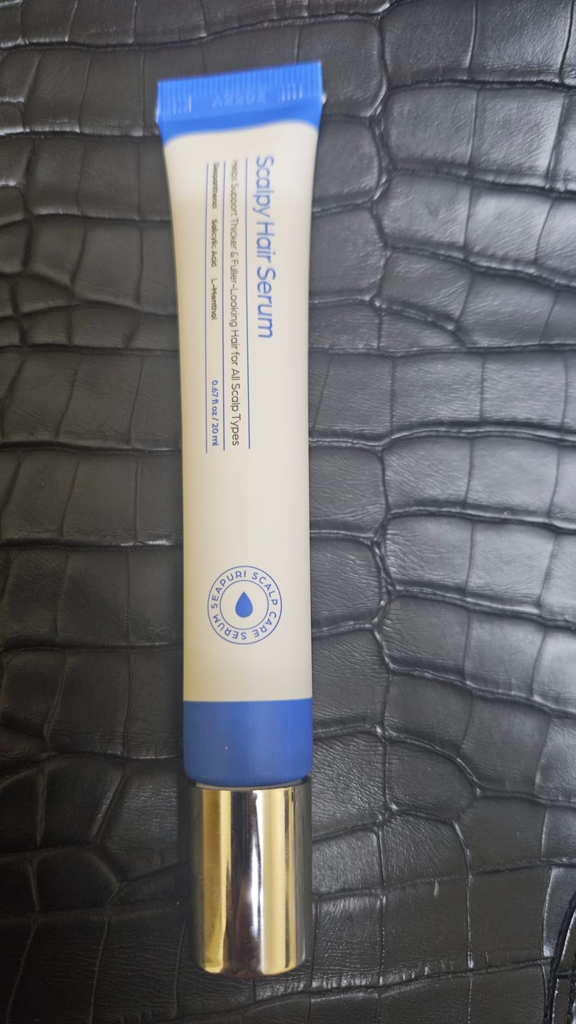 Customer photo review of سيروم سيبوري سكالبي لعلاج فروة الرأس وتخفيف التساقط - 20مل