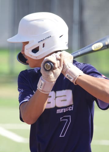 Customer photo review of Jax Batting Gloves | Platinum White | Strap Cuff