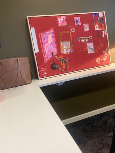 Customer photo review of Red Studio, 1911 by Henri Matisse