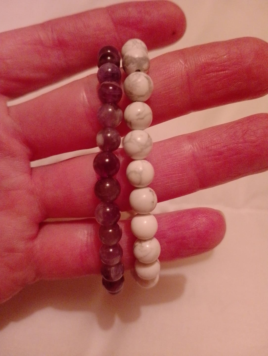 Customer photo review of Bracelet Améthyste "Bonté"