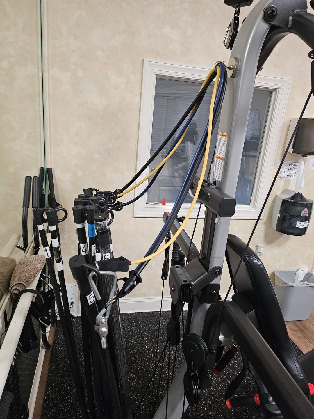 Customer photo review of Latex-Free 40lb Black Stackable Resistance Band