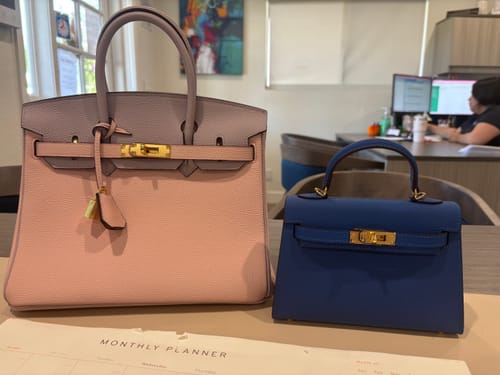 Customer photo review of Kally Bag Real Leather