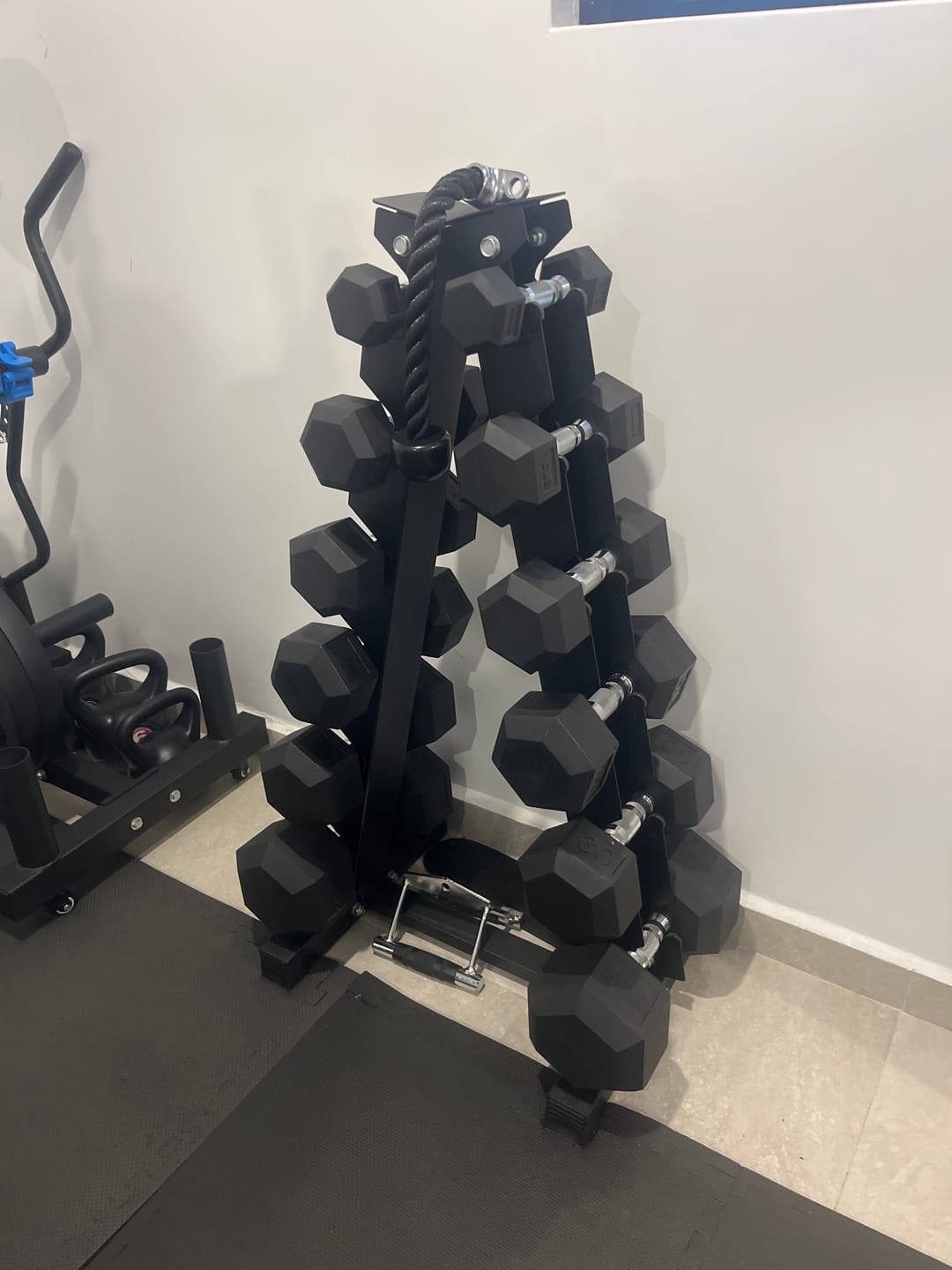 Customer photo review of Mancuerna Hexagonal 5 a 100 lb IRONSIDE Fitness (unidad)