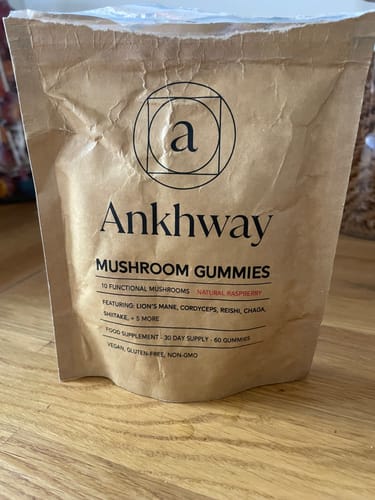 Customer photo review of Mushroom Gummies