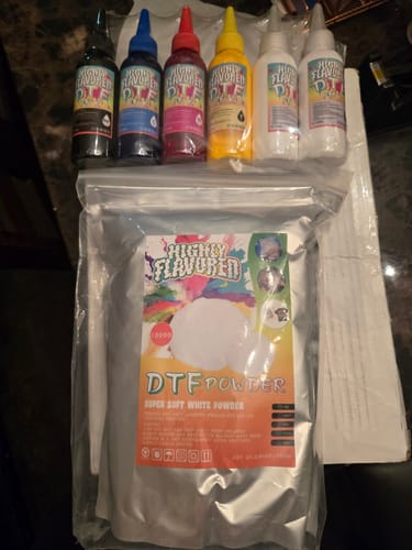 Customer photo review of DTF Super Soft Powder 1Kg/1000g