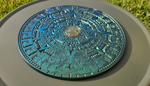 Customer photo review of Aztec / Mayan Calendar 13x3/4" - Silicone Mold