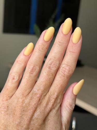 Customer photo review of Honey Dipping Powder