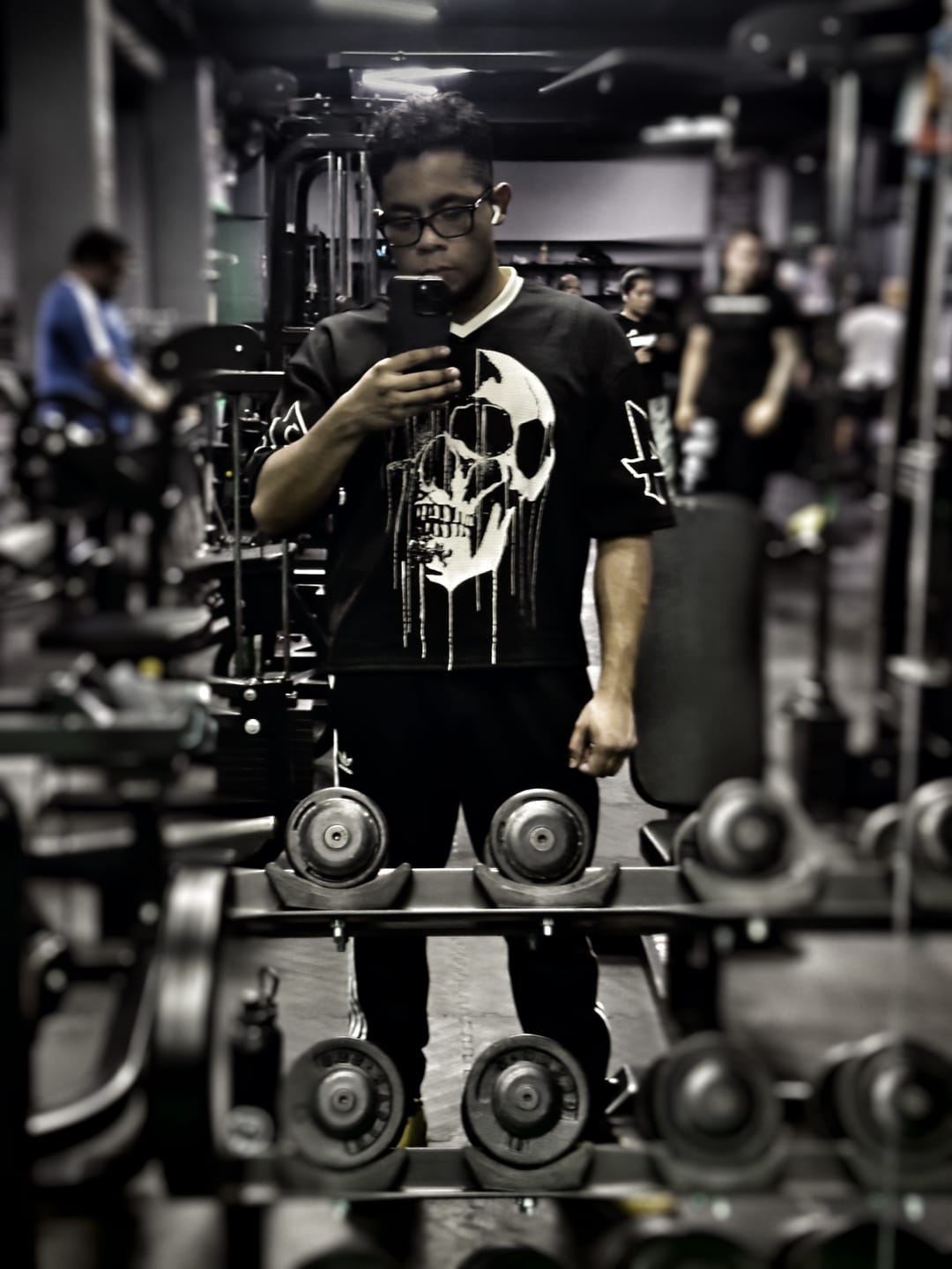Customer photo review of 4015 - Drippy Skull Jersey