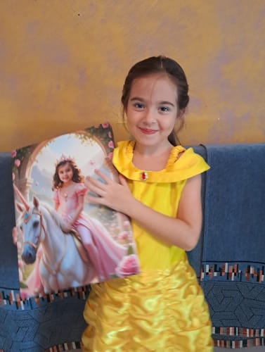 Customer photo review of The Rose Blossom Unicorn Princess