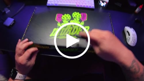 Customer video review of The Invader 16mm Pickleball Paddle