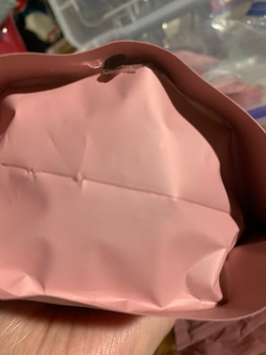 Customer photo review of White Strawberry Banana Gummy Bears - 1LB