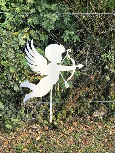 Customer photo review of Gartenstecker Amor