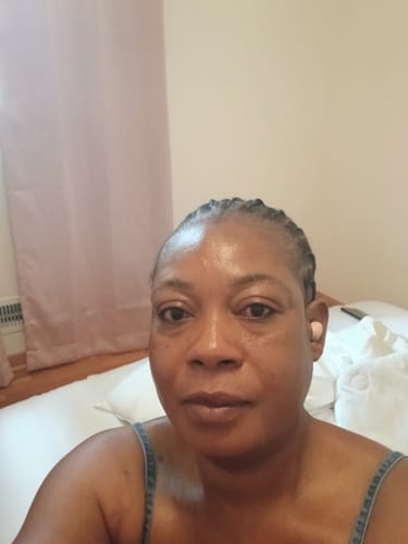 Customer photo review of Platinum Caviar Whitening face cream/Crème de visage teint métisse