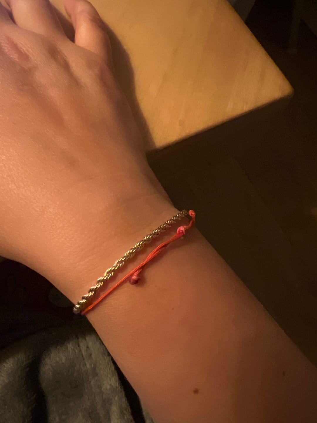 Customer photo review of Pulseras Lazo en Oro laminado 18k Para Pareja