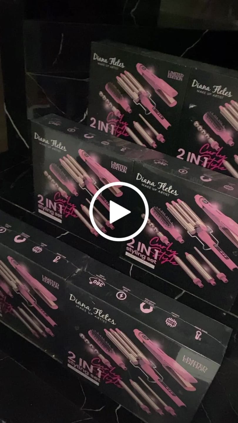 Customer video review of Ferro 6 en 1 Diana Fletes light pink Titanium Galvanizado