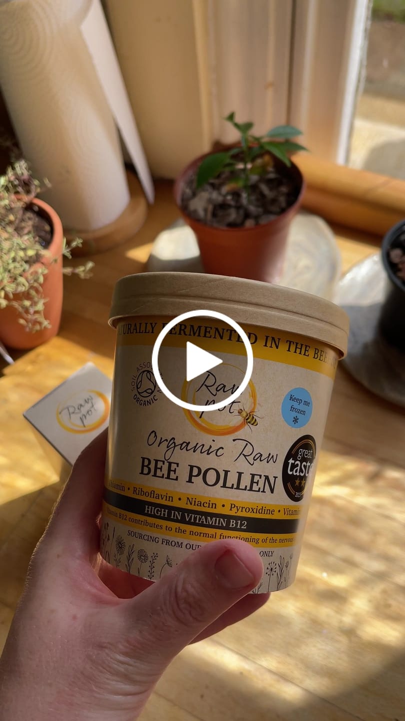 Customer video review of Organic Raw Bee Pollen