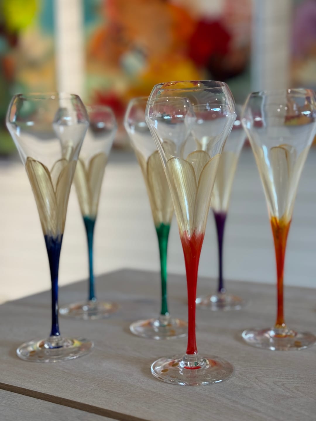 Customer photo review of Chef & Sommelier Open Up Champagneglas 20 cl 6-pack