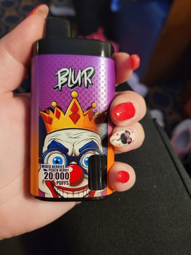 Customer photo review of Blur 20000 - Puff Jetable / Vape Disposable 2% Nicotine - Double Saveur