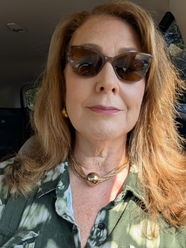 Customer photo review of OrbEcho Multi Chain Chocker Necklace