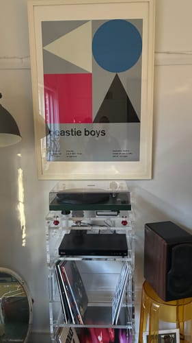 Customer photo review of STASIS Acrylic Isolation Platform for Turntables