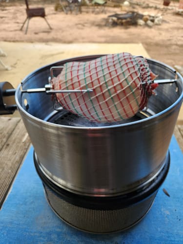 Customer photo review of Rotisserie & Dome Extension (PRE-ORDER)