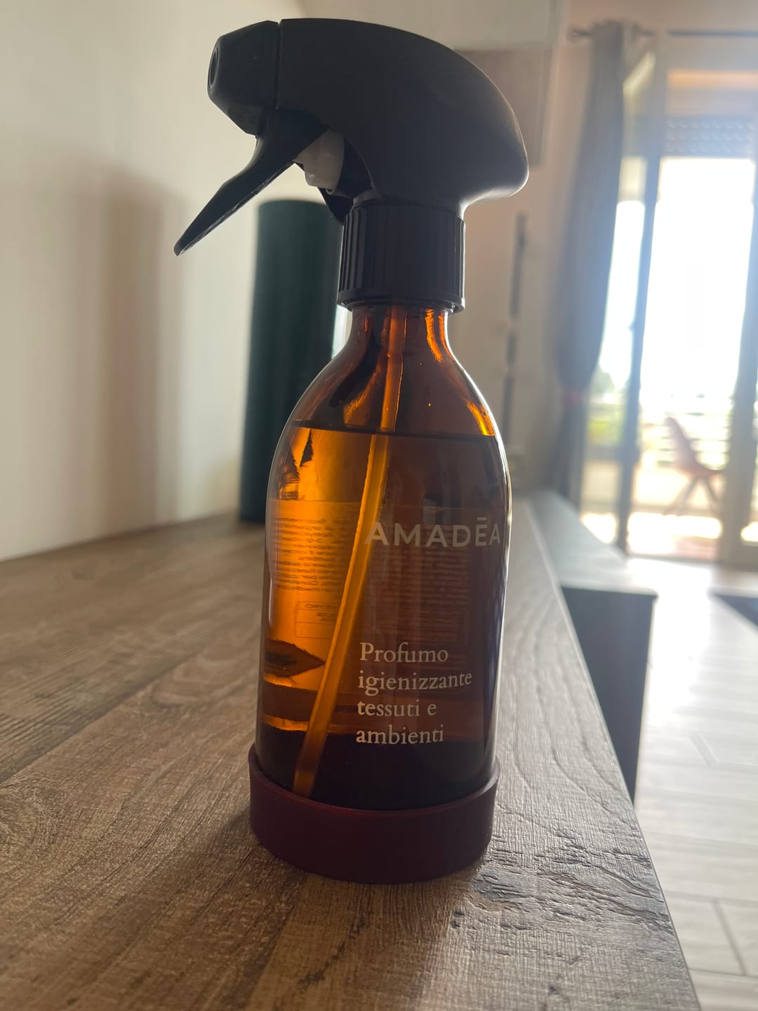 Customer photo review of Profumo "Ambre" - Igienizzante tessuti e ambienti 300ml