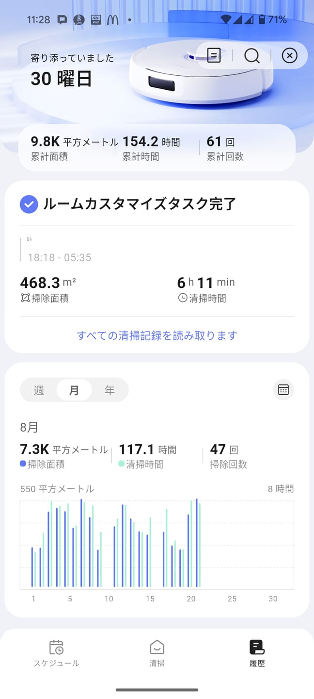 Customer photo review of Narwal Freo Z10 ロボット掃除機