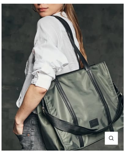 Reseña con foto de un cliente sobre Cartera De Hombro Notebook Nylon Office