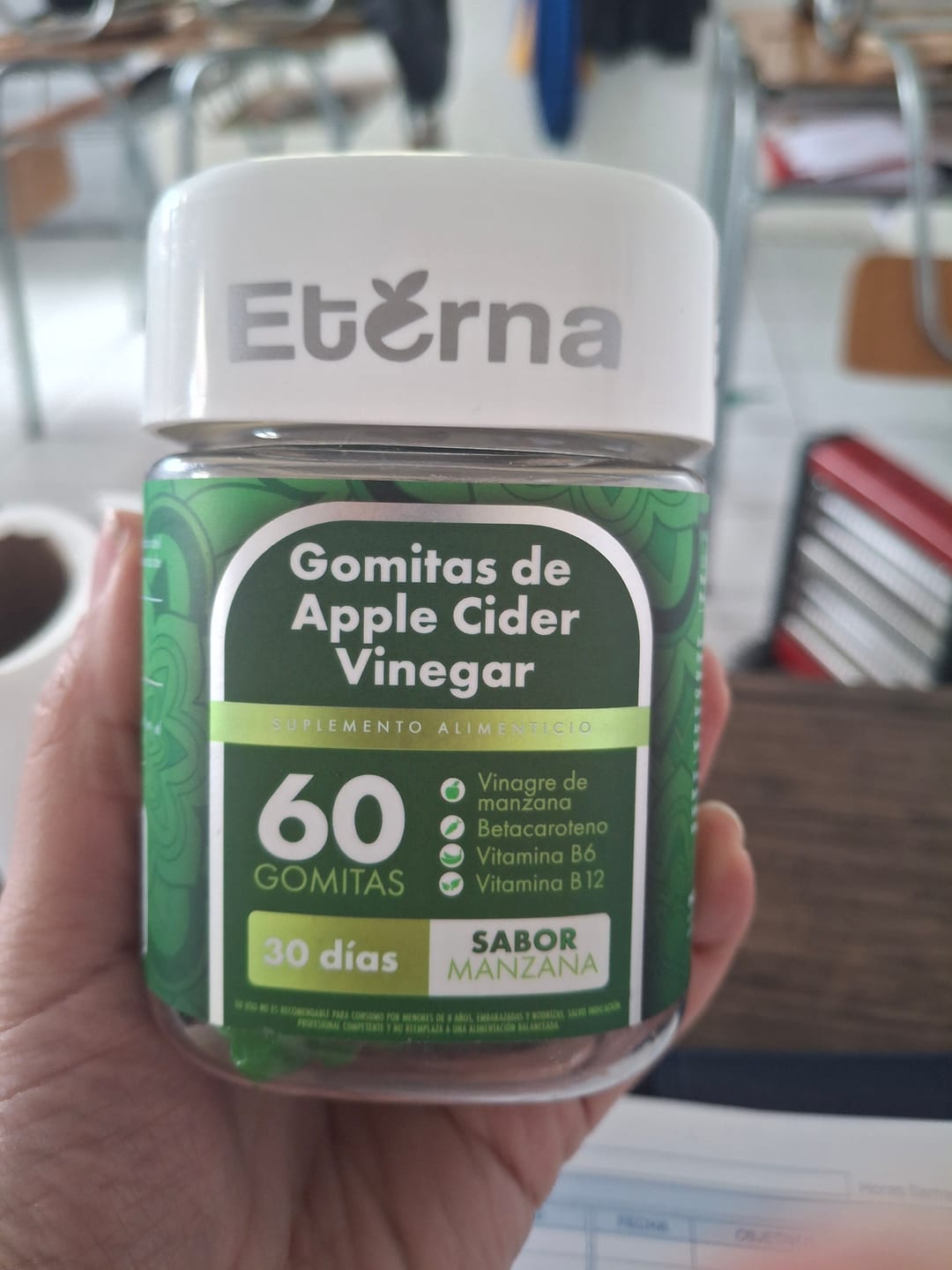 Customer photo review of Gomitas de Vinagre de Manzana | Suscripción