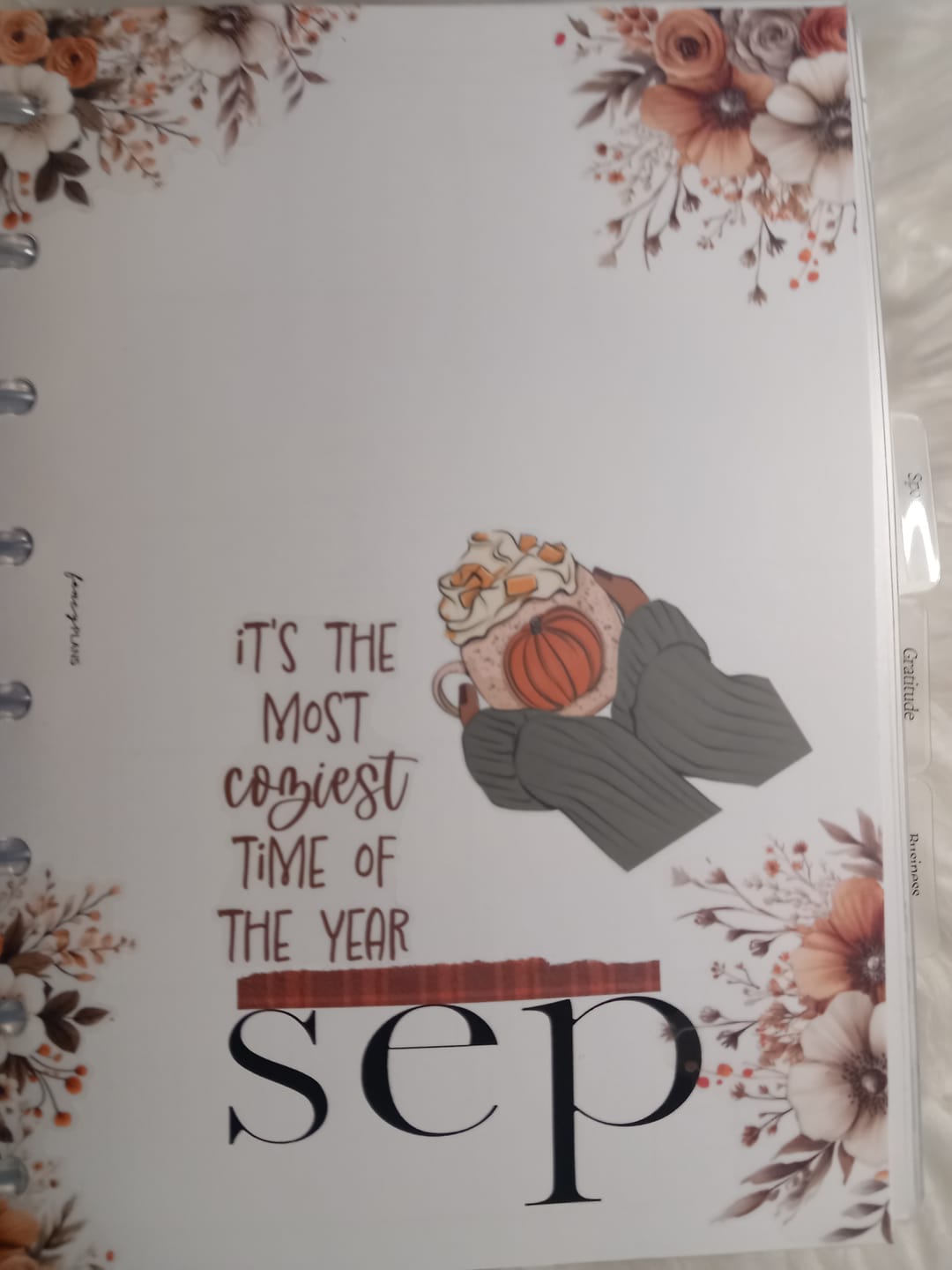 Customer photo review of Cozy Fall Sticker Book