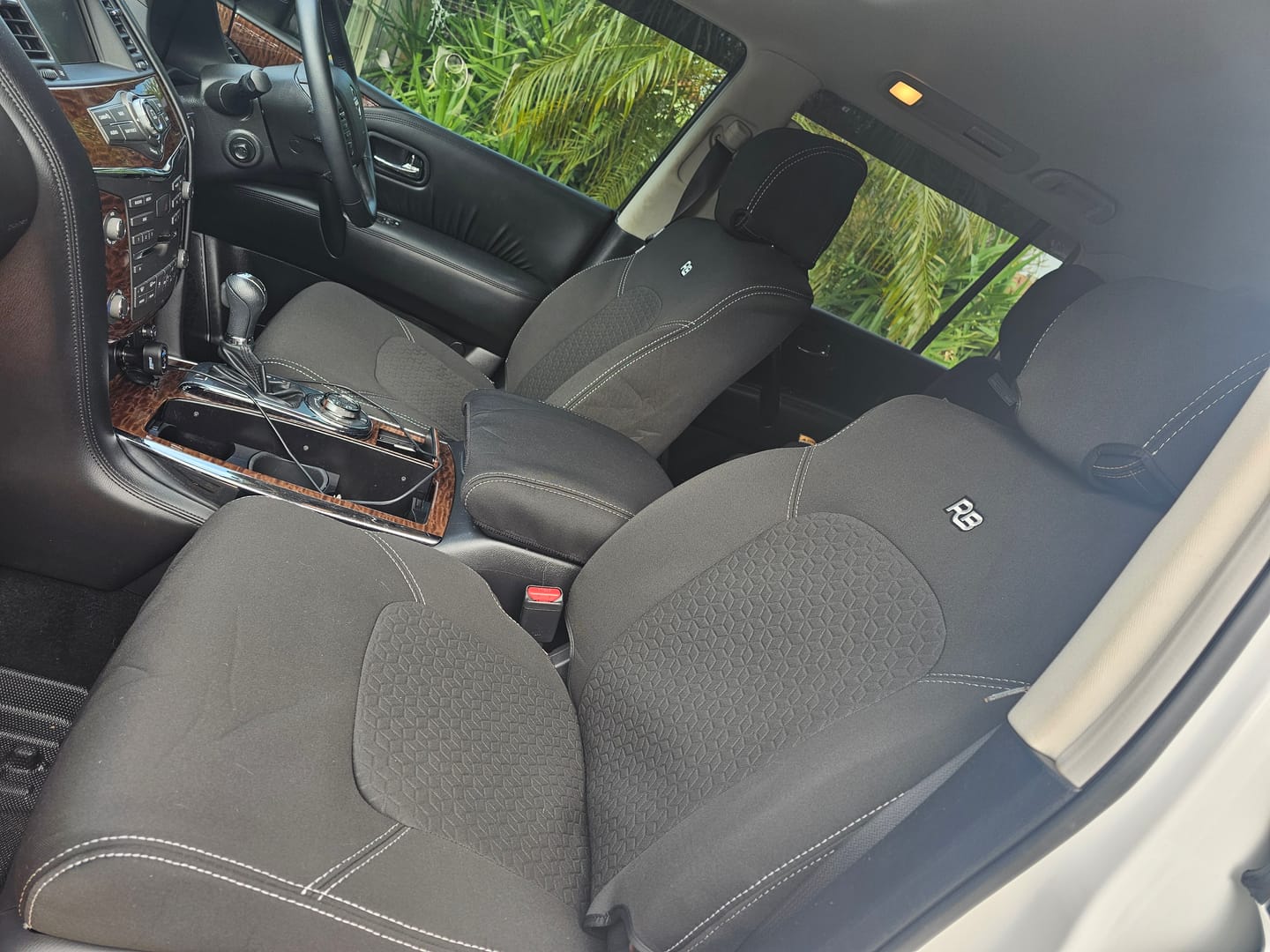 Customer photo review of Nissan Patrol Y62 - Ti-L with Headrest Screen - GP6 Premium Neoprene Bundle (Made to Order)