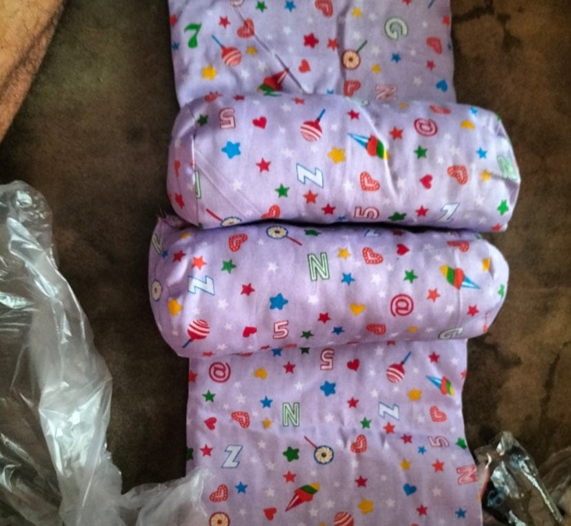 Customer photo review of Baby Shaping Head Support Pillow - (IMPORTED)