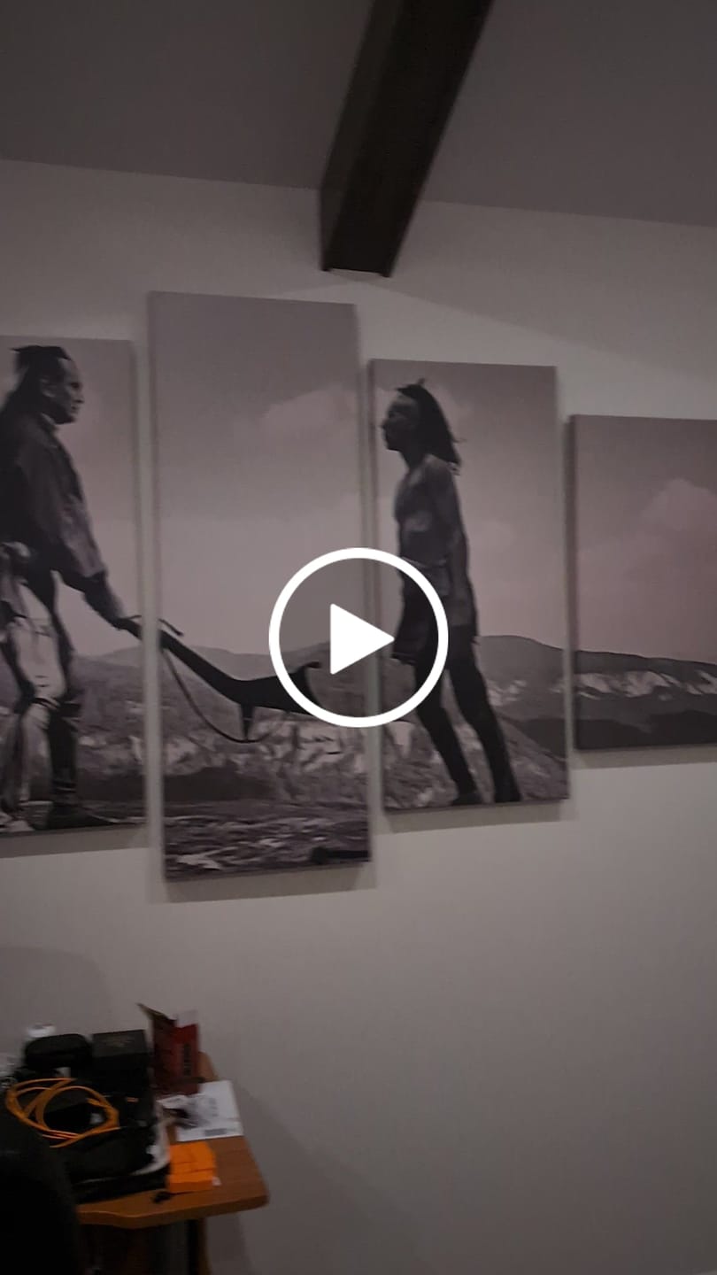 Customer video review of Last of the Mohicans Wall Art
