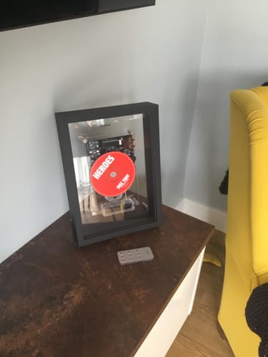 Customer photo review of M1 Music Frame CD Player With Bluetooth