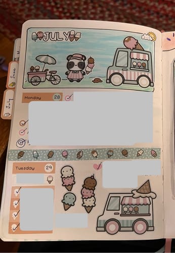 Customer photo review of Icecream Date theme - Extras