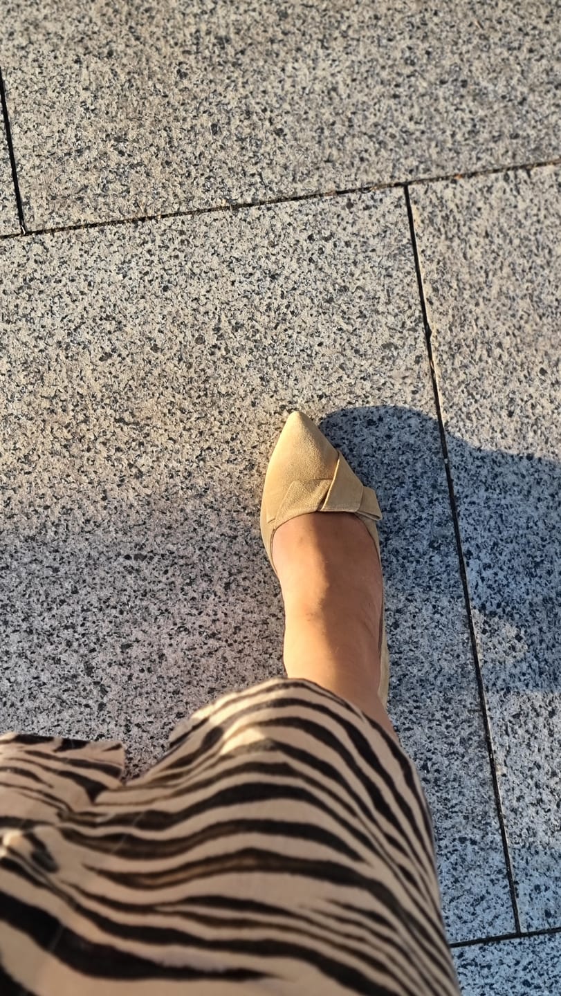 Customer photo review of Pantofi Be the Best Camel